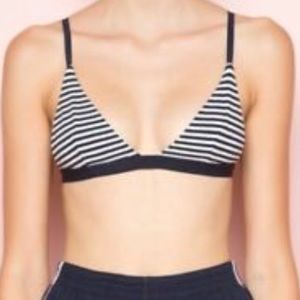 Brandy Melville striped bralette